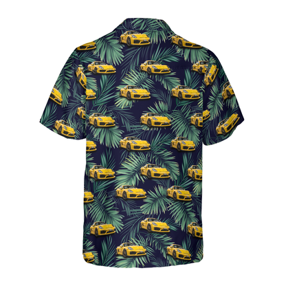 Custom Tropical Car Hawaiian Shirt, Summer gift Hawaiian Shirt For Men HO3126