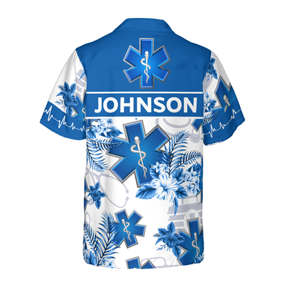 Paramedic Name Custom Hawaiian Shirt HO3125