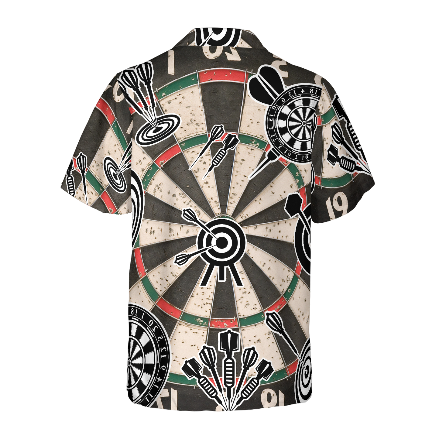 Darts Icon Game Pattern Hawaiian Shirt, Colorful Summer Aloha Shirt For Men Women, Gift For Friend, Team, Darts Lovers HO4168