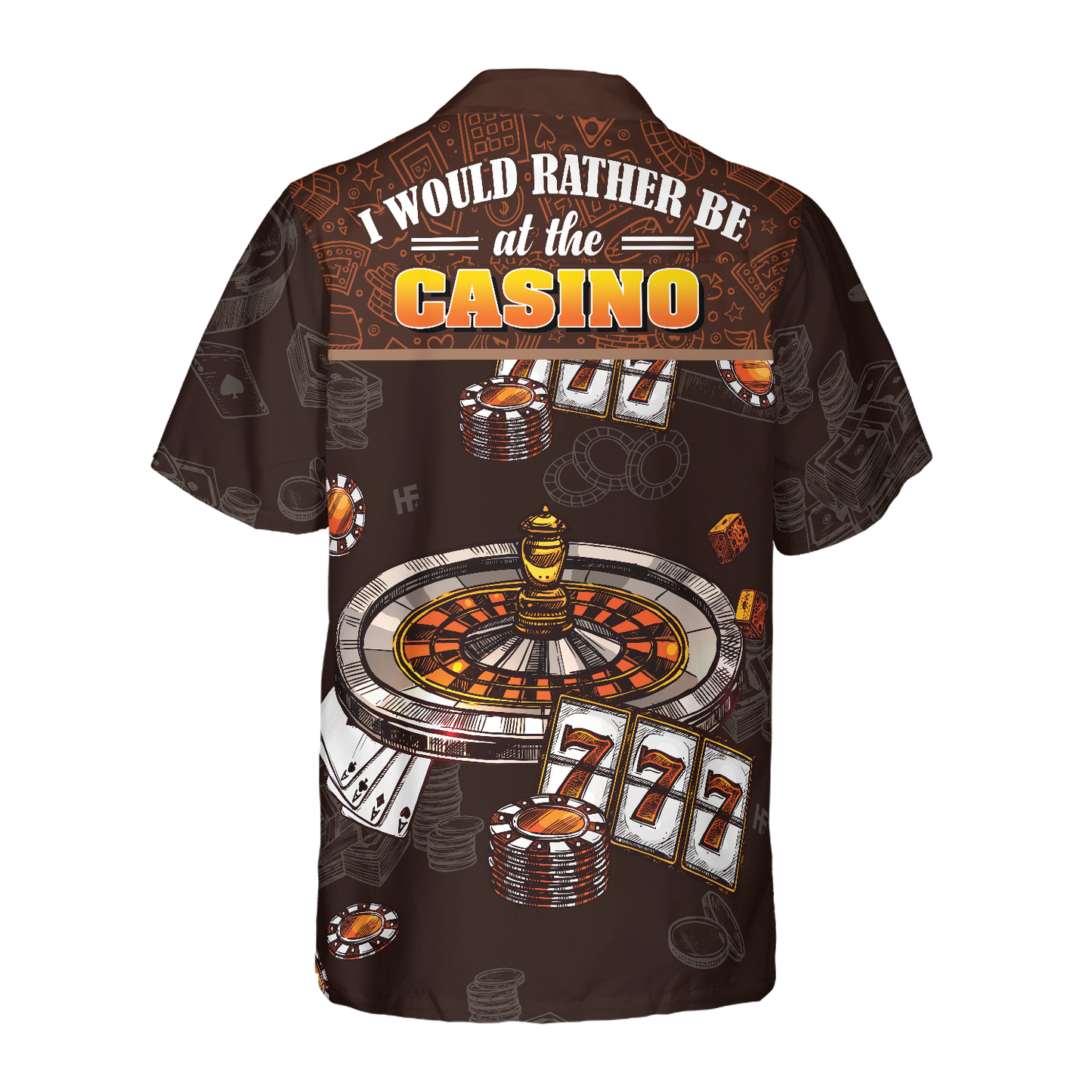 I Would Rather Be At The Casino Hawaiian Shirt For Men HO2903