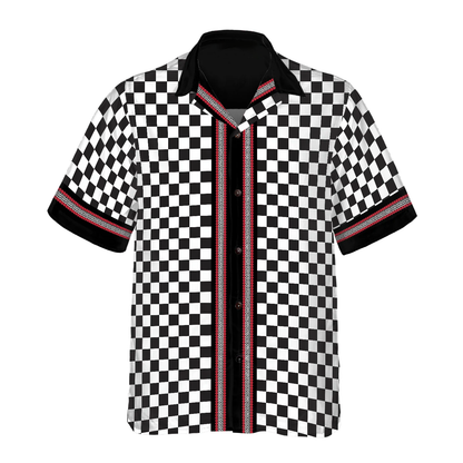 Bowling Caro Pattern Hawaiian Shirt, That's How I Roll Bowling, Colorful Summer Aloha Shirt For Men Women, Perfect Gift For Friend, Bowling Lovers HO4044