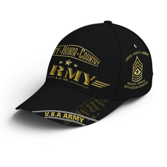 Duty Honor Country Army Baseball Cap Lasfour CO0705