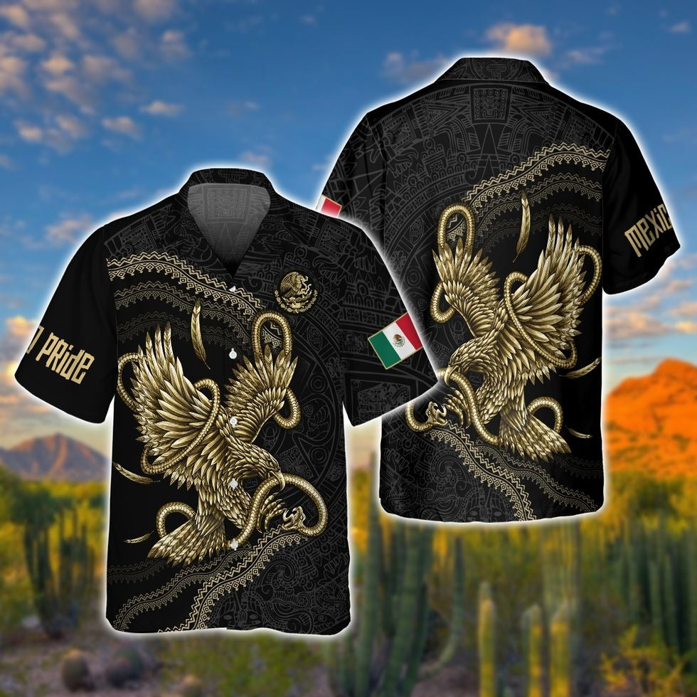Mexico Hawaiian Shirt, 3D All Over Printed Mexican Aloha Hawaiian Beach Shirts For Men And Women HO5128