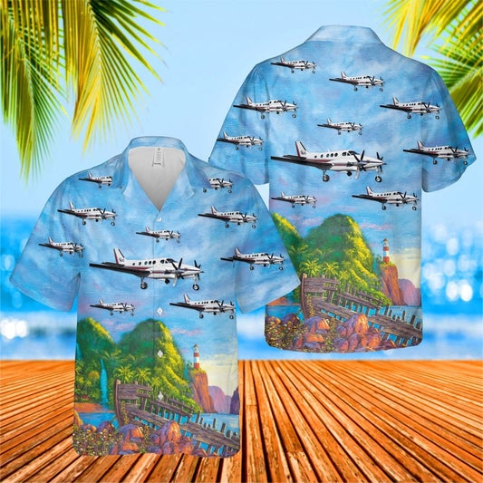 Beech King Air 90 Hawaiian Shirt HO3131