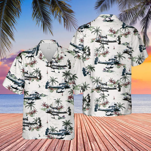 US Army Grumman OV-1 Mohawk Hawaiian Shirt HO3121