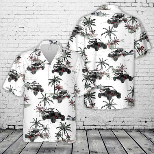 Can-Am Maverick X3 Quad ATV Hawaiian Shirt HO3003