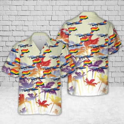 Gay Hawaiian Shirts, Allegiant Airlines Fly With Pride Hawaiian Shirt, Pride Hawaiian Shirt, Gift For Gaymer HO4548