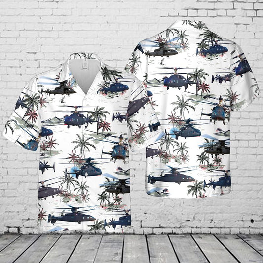 US Army Sikorsky–Boeing SB-1 Defiant Hawaiian Shirt HO3090