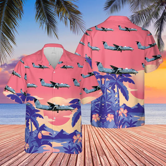 US Army Bombardier RO-6A Hawaiian Shirt HO3060