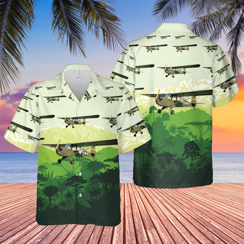 US Army Aeronca L-3 Hawaiian Shirt HO3068