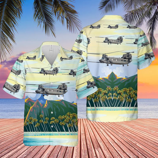 US Army MH-47G Chinook Of 160th Special Operations Aviation Regiment (Airborne) Hawaiian Shirt HO3081
