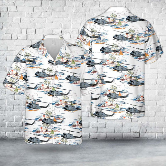 New Zealand - Air Force Bell UH-1H Iroquois (205) Hawaiian Shirt HO2871