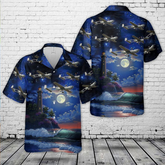 US Army RQ-5 Hunter Hawaiian Shirt HO3035