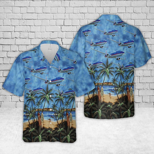 Sun Country Airlines Boeing 737-800 Hawaiian Shirt, Hawaiian shirt for men, women HO3786