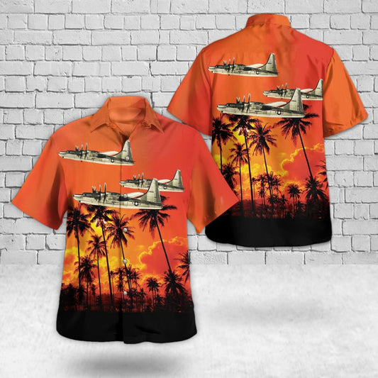 United States Army Air Forces Consolidated B-32 Dominator Hawaiian Shirt HO3046