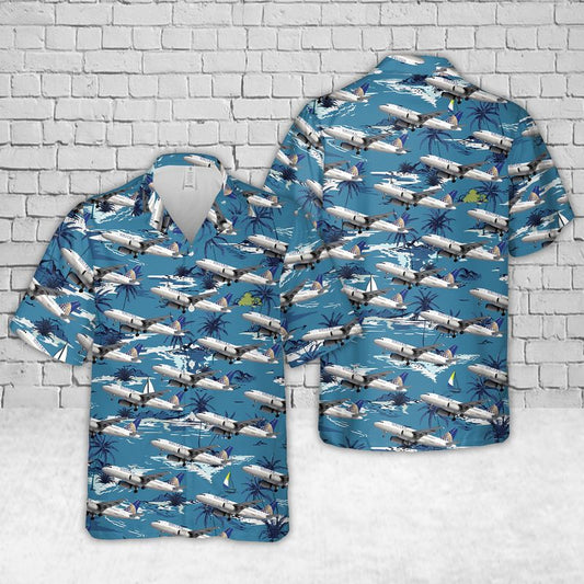 United Airlines Airbus 319 Hawaiian Shirt, Hawaiian shirt for men, women HO0076