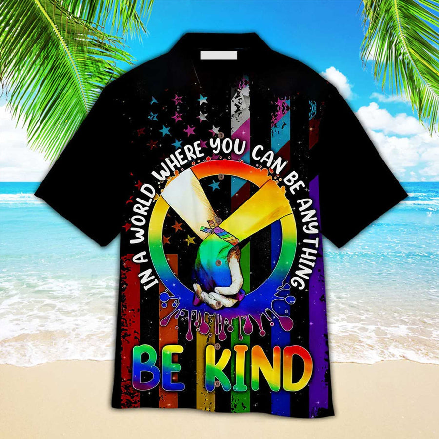 LGBT Aloha Hawaiian Shirts For Summer, Happy Pride Month Colorful Rainbow Of LGBT Hawaiian Shirts, Gift For Gaymer And Lesbian HO3486