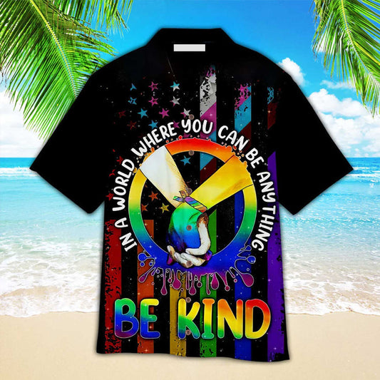 LGBT Aloha Hawaiian Shirts For Summer, Happy Pride Month Colorful Rainbow Of LGBT Hawaiian Shirts, Gift For Gaymer And Lesbian HO3486