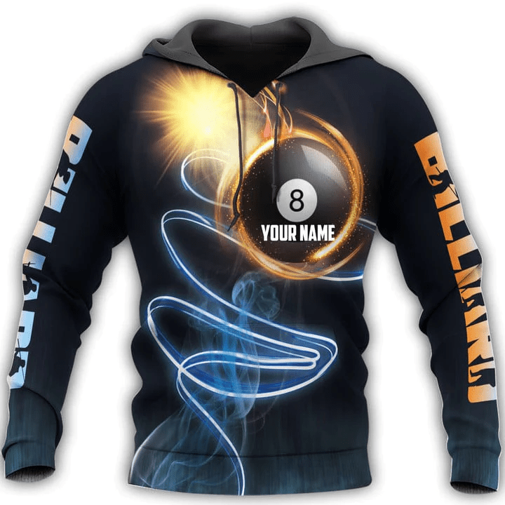 Lasfour 8 Ball Billiard Personalized 3D Unisex Shirt BIA0470