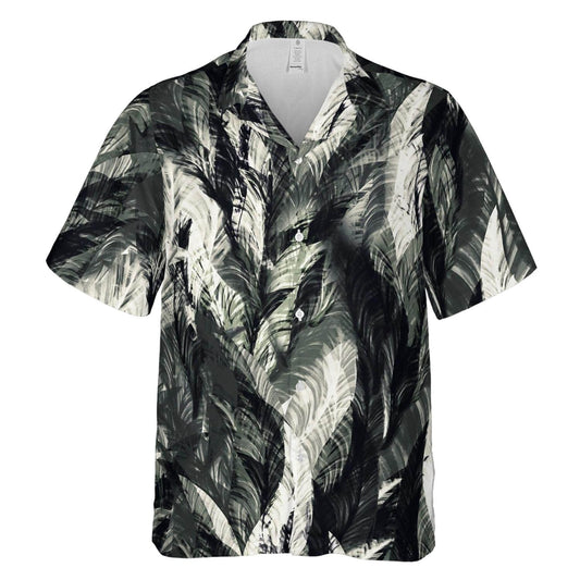 Hawaiian Camp Collar Short Sleeve Button-Down Shirt Tropical HO4970