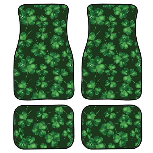 Watercolor Saint Patrick'S Day Print Front And Back Car Floor Mats, Front Car Mat PO0313