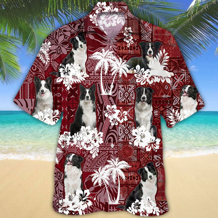 Border Collie Hawaiian Shirt, Pet Hawaiian Shirt For Men Women, Dog Lover Gifts HO5163