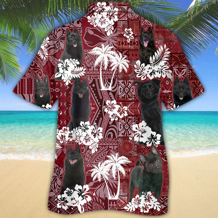 Schipperke Hawaiian Shirt, Cute Hawaii Shirt Short Sleeve HO5249