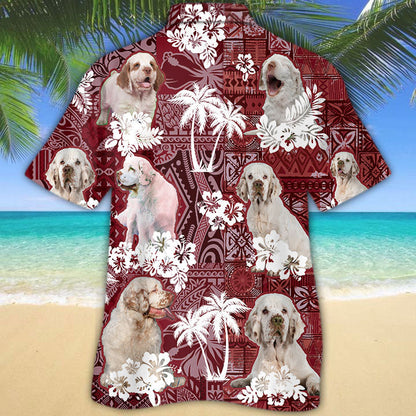 Clumber Spaniel Hawaiian Shirt, Dog In Hawaii Shirt, Summer Gift For Dog Lovers HO5178